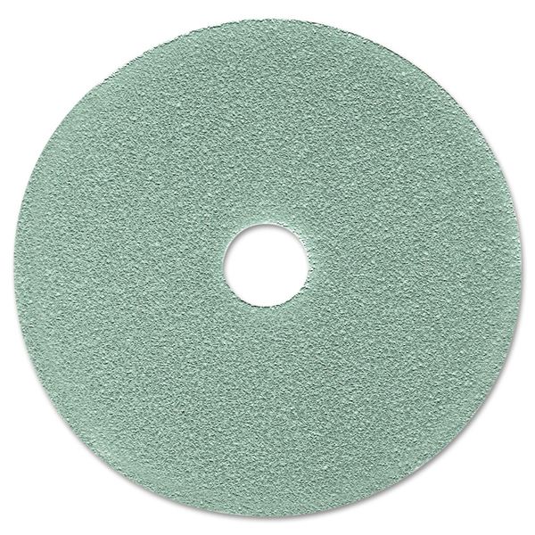 3M Ultra High-Speed Floor Burnishing Pads, 19" Diameter, Aqua, PK5, 5PK 3100